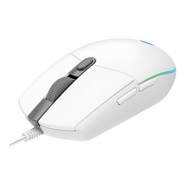 MOUSE LOGITECH G203 LIGHTSYN WHITE (2)